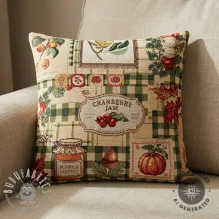 Tessuto decorativo GOBELIN premium Cozy kitchen patch