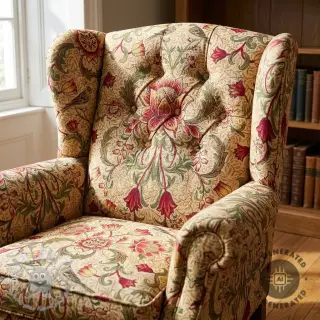 Tessuto decorativo GOBELIN premium Ornate art craft beige