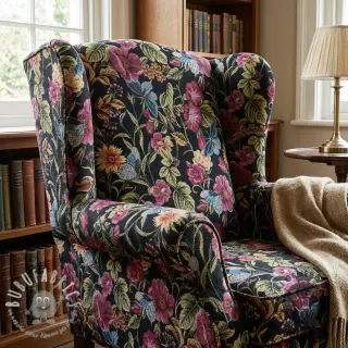 Tessuto decorativo GOBELIN premium Vintage flower garden