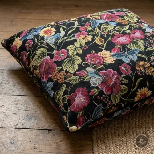 Tessuto decorativo GOBELIN premium Vintage flower garden