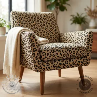 Tessuto decorativo GOBELIN premium Animal leopard small