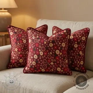 Tessuto decorativo GOBELIN premium Little bloom art craft