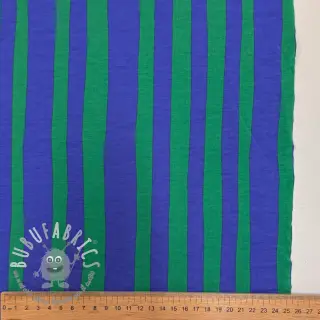 Felpa Stripes by JENNIFER BOURON blue green ORGANIC