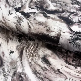 Jersey Marble anthracite digital print