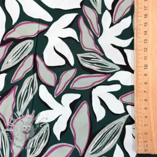 Viscosa RADIANCE Abstract design dark green