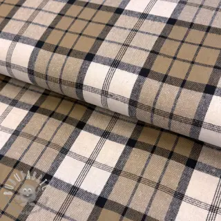 Scottish RECYCLED Checks ecru