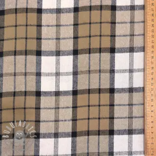 Scottish RECYCLED Checks ecru
