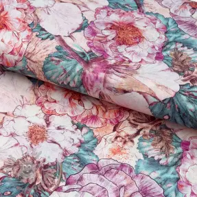 Tessuto di cotone SATIN Japanese NERIDA HANSEN digital print