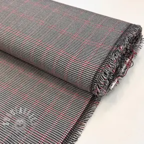 Tartan check black/white