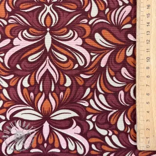 Tessuto decorativo Boho rosewood