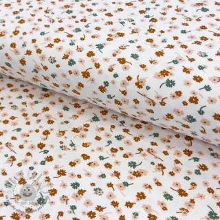 Jersey MODAL Small daisy white