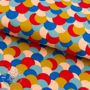 Felpa Colourful dots light blue