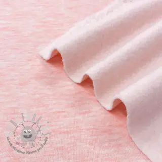 Felpa garzata JOGGING rose melange