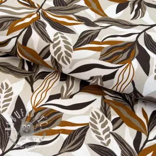 Tessuto decorativo Leaves taupe