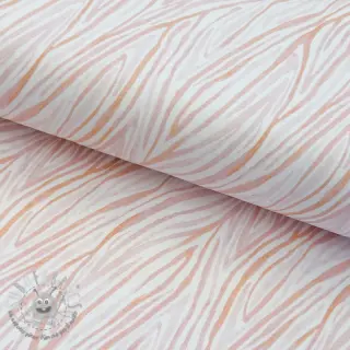 Jersey Animal skin white powder digital print