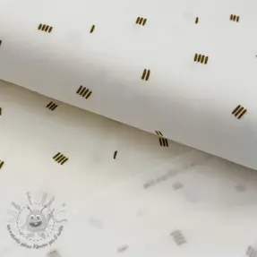 Felpa garzata SOFT Stripes ecru