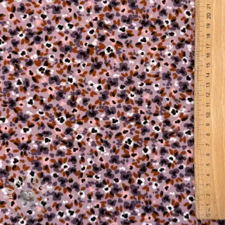 Felpa garzata SOFT Small flowers lilac