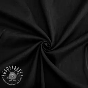 Tessuto di cotone VOILE black