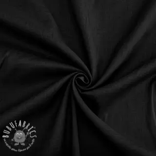 Tessuto di cotone VOILE black