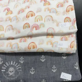 Last pieces package Mussola/Doppia garza 2472