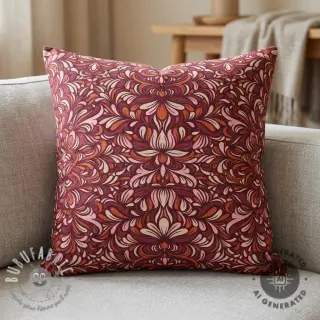 Tessuto decorativo Boho rosewood
