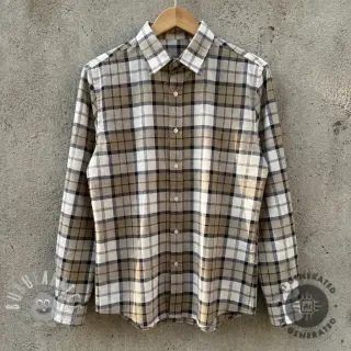 Scottish RECYCLED Checks ecru