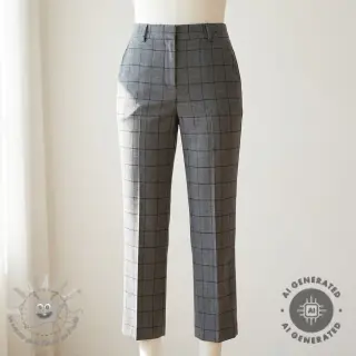 Scottish Check grey black