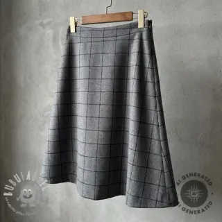 Scottish Check grey black
