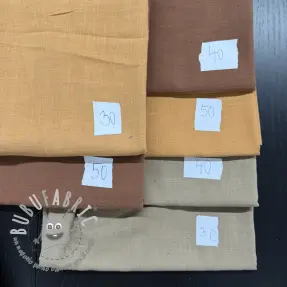 Last pieces package Tessuto di cotone con lino 071