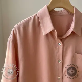TENCEL con lino old salmon