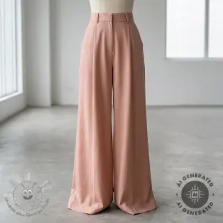 TENCEL con lino old salmon