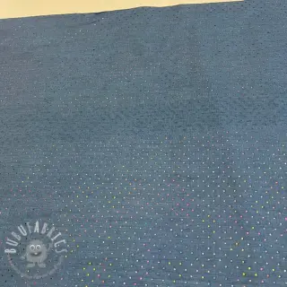 JEANS DENIM 3,8 OZ Drops Metallic blue 2nd class