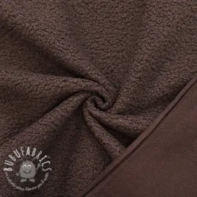 Fleece TEDDY DOUBLE SIDED brown
