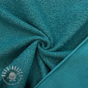 Fleece TEDDY DOUBLE SIDED petrol