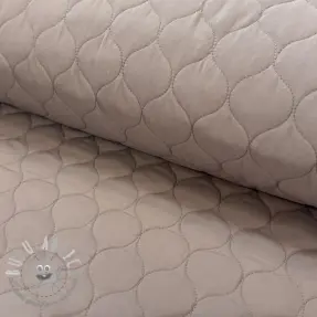 Tessuto trapuntato Round taupe