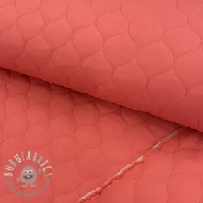 Tessuto trapuntato Round coral