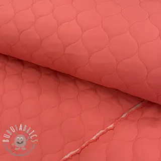 Tessuto trapuntato Round coral
