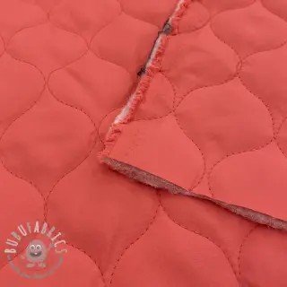 Tessuto trapuntato Round coral