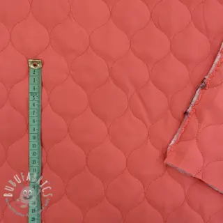 Tessuto trapuntato Round coral