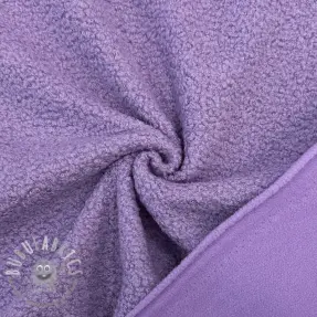 Fleece TEDDY DOUBLE SIDED lilac