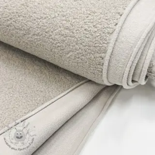 Fleece TEDDY DOUBLE SIDED beige