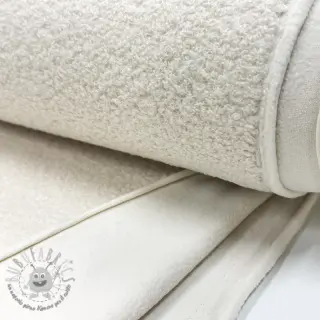 Fleece TEDDY DOUBLE SIDED ecru