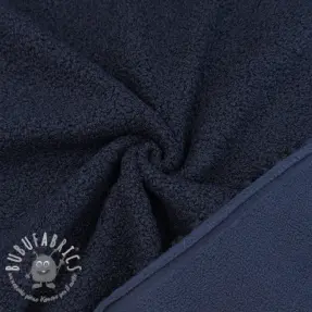 Fleece TEDDY DOUBLE SIDED navy