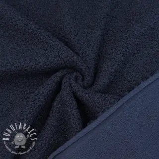 Fleece TEDDY DOUBLE SIDED navy