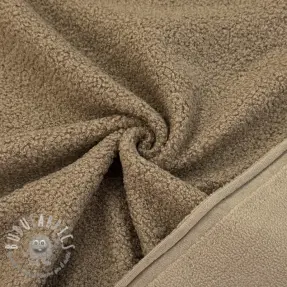 Fleece TEDDY DOUBLE SIDED sand