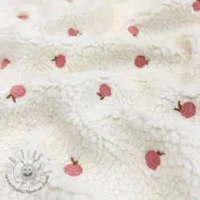 Tessuto per cappotti TEDDY JACQUARD EMBROIDERY Patches