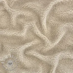 Tessuto per cappotti TEDDY light sand