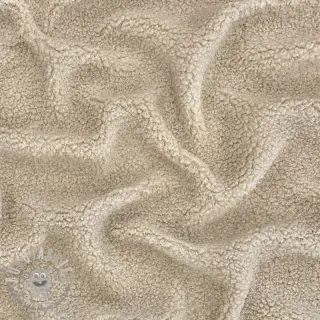 Tessuto per cappotti TEDDY light sand