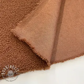 Tessuto per cappotti TEDDY rust