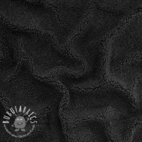Tessuto per cappotti TEDDY black